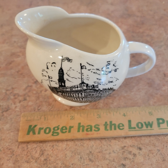 Vintage Burslem China (England) Creamer with F&R Lazarus Motif - Picture 10 of 14